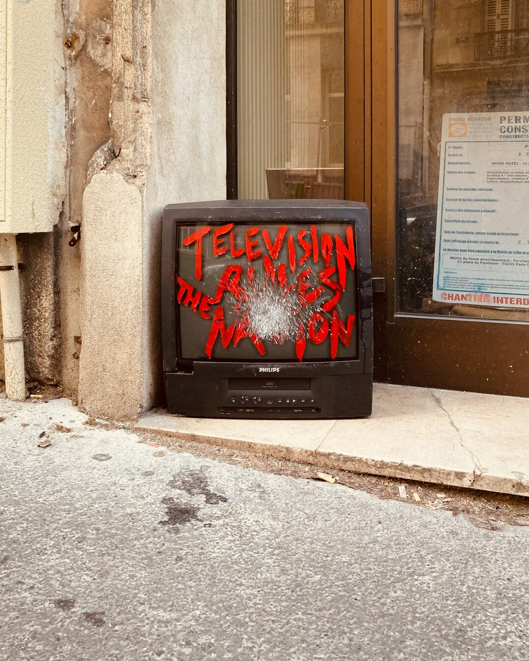 retro french tv ad
